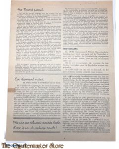 Pamflet 1944  verzet zuid nederland
