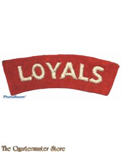 Shoulder flash Loyal Regiment (North Lancashire)