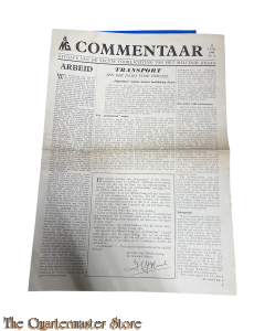Krant Commentaar No 2, 23 juni 1945 (Militair Gezag)