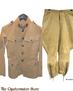 US Army M-1912 cotton uniform jacket/ breeches medical department (summer weight)