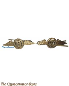 Collar badges WW2 RAF Dental Branch