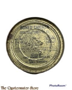 B-3A ration can of boned Chicken 1960’s
