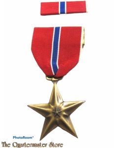 Medaille Bronze Star (Bronze Star medal) with baton