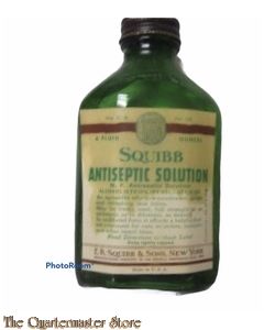 SQUIBB anti septic solution (mouthwater) stockno 25-S=12890