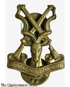 Collar Badge Regiment Christiaan Beyers South Africa