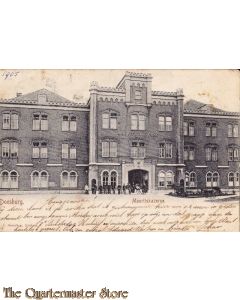 Prent briefkaart 1905 Maurits Kazerne Doesburg