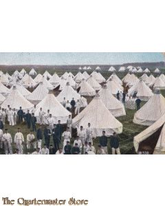 Prent briefkaart 1912 t Kamp van Zeist