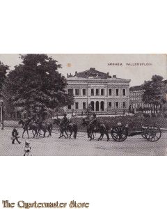 Prent briefkaart 1910 Arnhem , Willemsplein