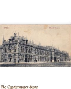 Prent briefkaart 1909 Breda Chasse Kazerne