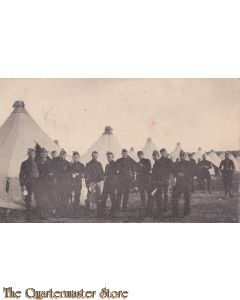 Prent briefkaart 1940 Kamp te Harderwijk