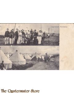 Prent briefkaart 1913Legerplaats Harskamp