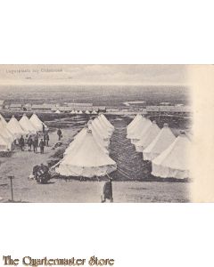 Prent briefkaart 1904 Legerplaats Oldebroek