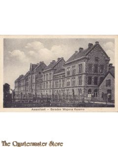 Prent briefkaart 1913 Amersfoort, bereden Wapens Kazerne