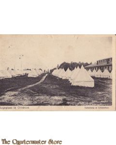 Prent briefkaart 1925 Legerplaats Oldebroek