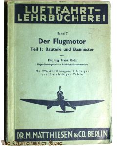 Der Flugmotor Bauteile und Baumuster