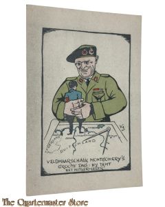 Ansicht 1945 Veldmaarschalk Montgomery's Groote dag; hij temt het hitler-leger