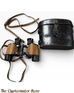 Binoculars WW1 US Army Signal Corps marked with case