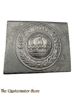 WK 1 Preussen Kastenschloss stahl (Beltbuckle Prussia WW1 steel)