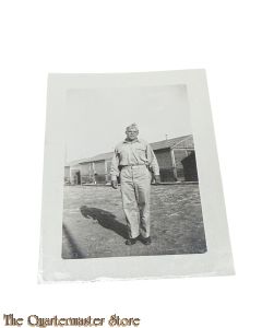 WW2 period original Photo US Soldier in summer outfit