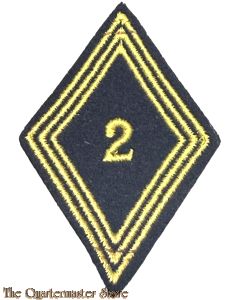 France - mouwpatch (losange de bras) 2e Régiment de Chasseurs d'Afrique (2e RCA)