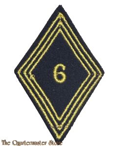 France - mouwpatch (losange de bras)  6th or 9th Regiment of African light Cavalry 