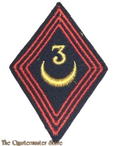 France - mouwpatch (losange de bras) France - mouwpatch (losange de bras) 3e Régiment de Zouaves