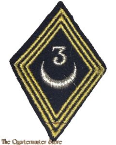 France - mouwpatch (losange de bras) 3rd Battalions of Foot Chasseurs Troops