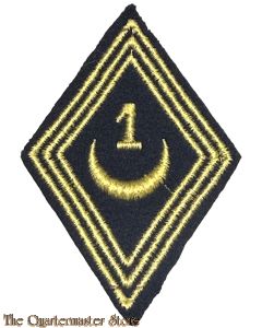 France - mouwpatch (losange de bras)  1er Régiment de Tirailleurs