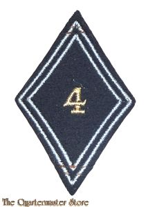 France - mouwpatch (losange de bras)  4th Hussars Cavalry 