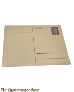 Postkarte Ostland mit 6 RPF AH marke 