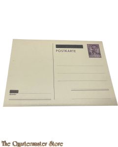 Postkarte Luxembourg mit 5 RPF marke 