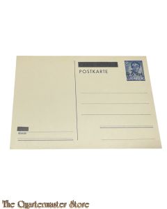 Postkarte Luxembourg mit 6 RPF marke 