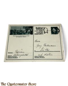Postkarte 1932 Schweinfurt, die Geburtsstatte der Kugel- und Kugellager Industrie