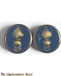 France -  collar badges Groupe de Spécialités Etat Major