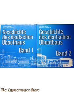 Geschichte des deutschen U-Bootbaus Band 1 und 2  (komplett)