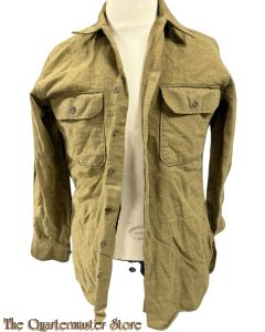 Shirt flanel EM/NCO US Army  (Overhemd flannel manschappen US Army) 14 x 32