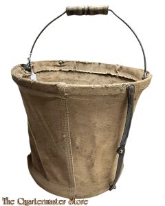 US Army WW1 foldable water bucket 