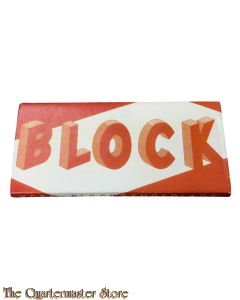 WW2 Reep KOSA Blockschokolade (replica) (Chocolade bar WW2 Germany)