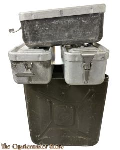 KL 3 x voedsel containers in Jerrycan 1987