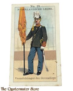 Tiktok Verzamelkaart no 23 Vaandeldrager der Grenadiers