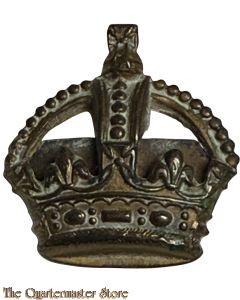 WW2 Metal crown for Staff / Colour Sergeant 