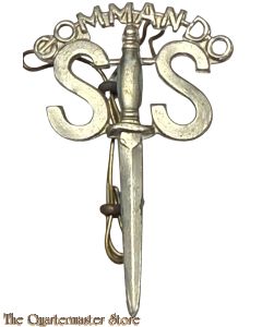 Cap badge no 2 Commamdo (post war) 