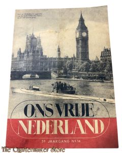Weekblad “Ons vrije Nederland” 5e Jrg no 14 21 juli 1945