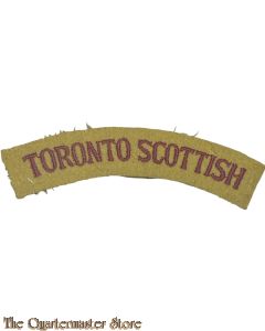 Shoulder flash Toronto Scottish,  4th Canadian Division 