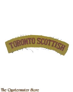 Shoulder flash Toronto Scottish,  4th Canadian Division 