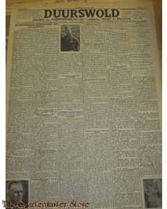 Krant Duurswold zaterdag 4 dec 1943