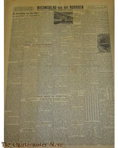  Krant Nieuwsblad van het Noorden woensdag 15 sept 1943