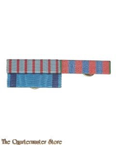 France - triple Ribbon bar Croix de Guerre , 2x Dixmuide 