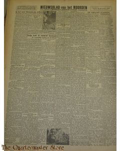 Krant Nieuwsblad van het Noorden vrijdag 26 nov 1943