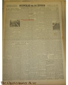 Krant Nieuwsblad van het Noorden maandag 29 nov 1943